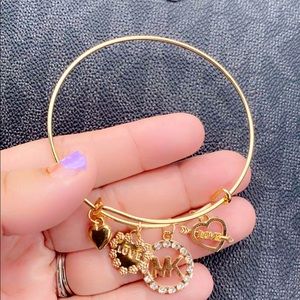 Fashion Mk charms inspired bracelet